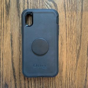 Otterbox IPhone XR Defender Pop Socket Phone Case